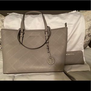 Michael Kors Purse and Wallet Set